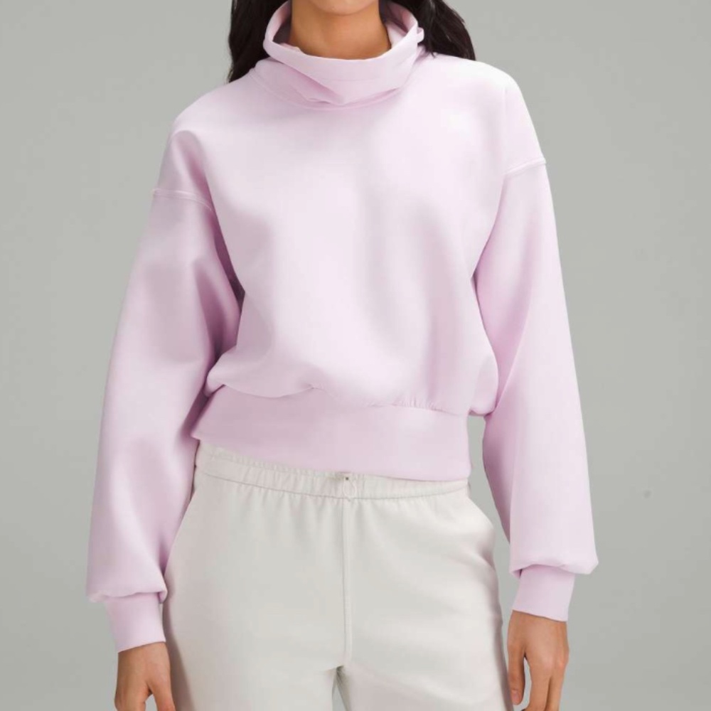 Lululemon Full Flourish Pullover Meadowsweet Pink